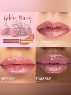 LipSense by Sengence. Shade: Golden Berry. New and Sealed, NWT.